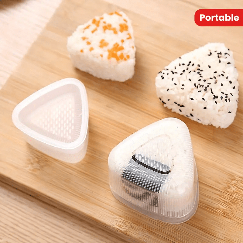 Bento Box - Set da 3 stampi per sushi,