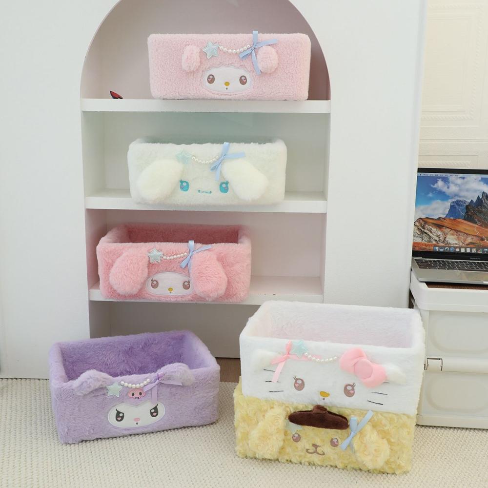 Japanese Snacks - Scatola portaoggetti in peluche Hello Kitty