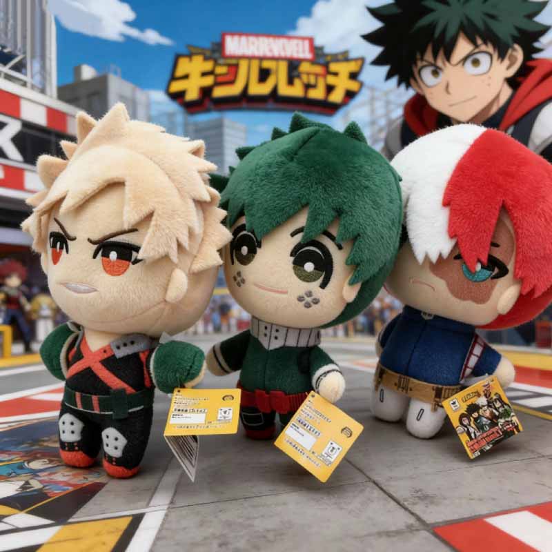 Furoshiki - Peluche Anime 25cm My Hero Academia