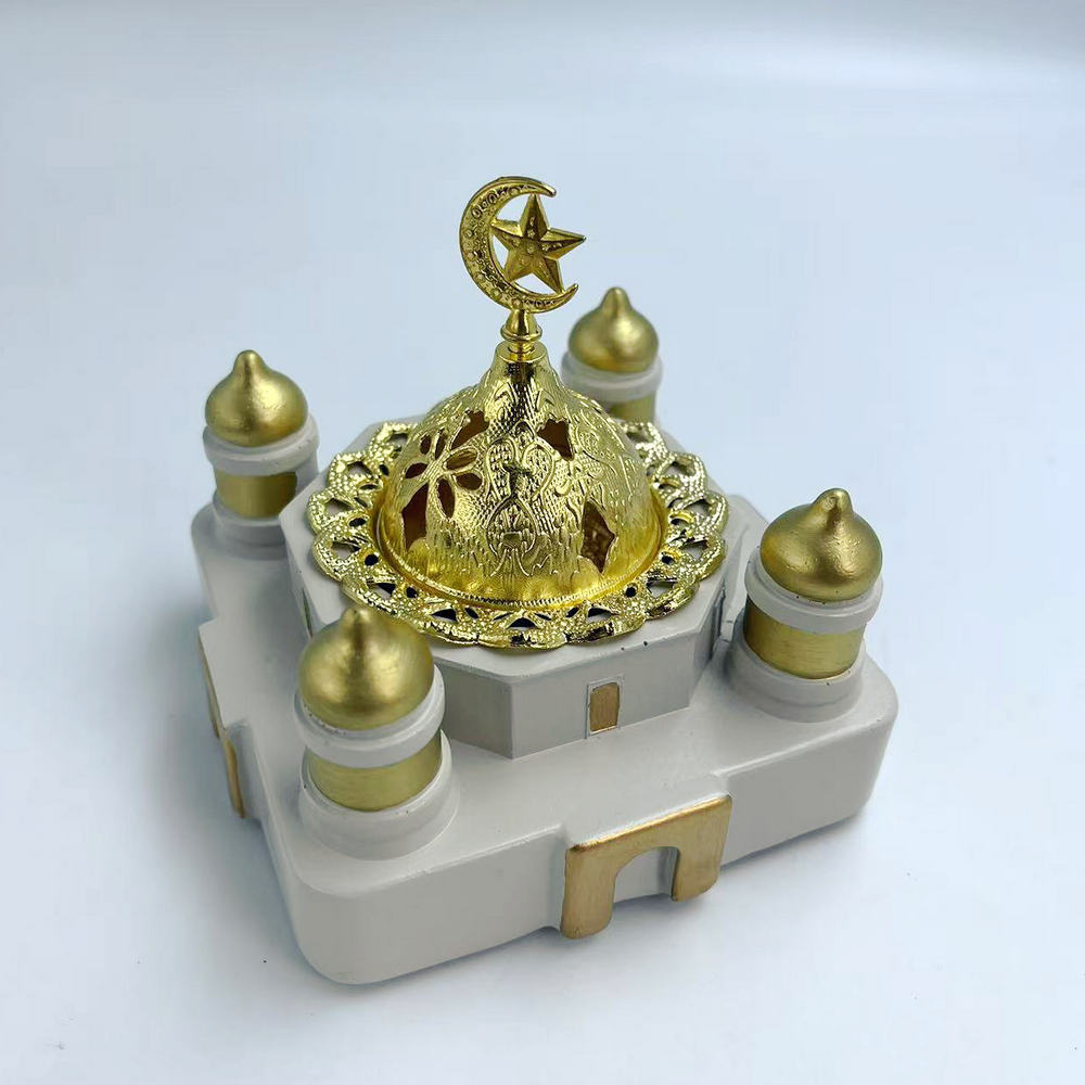 Incense Holder - Moschea Islamica in Resina - Porta