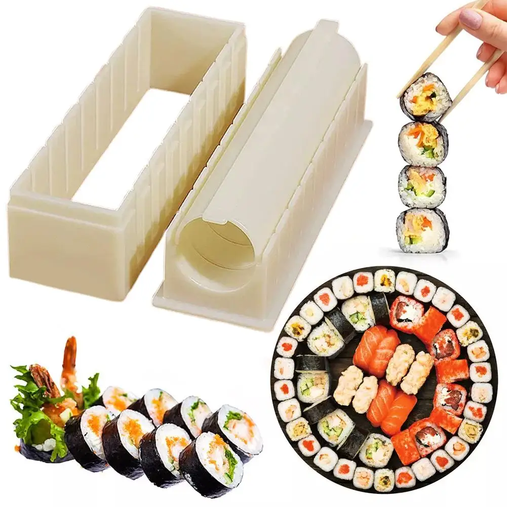 Sushi Making Kit - Kit di attrezzature riutilizzabili in plastica