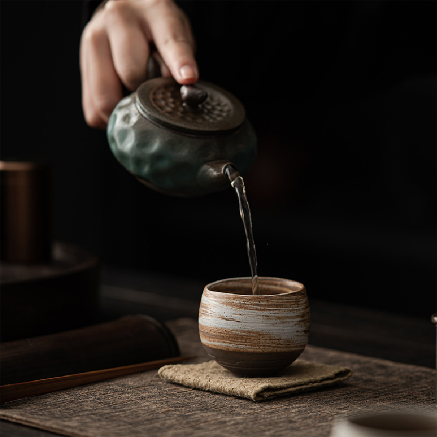 Tazza da tè in gres fatta a ma - Japanese Pottery recensione e prezzo