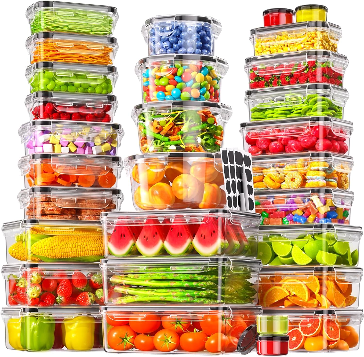 50 pezzi/25 confezioni: conten - Bento Box recensione e prezzo