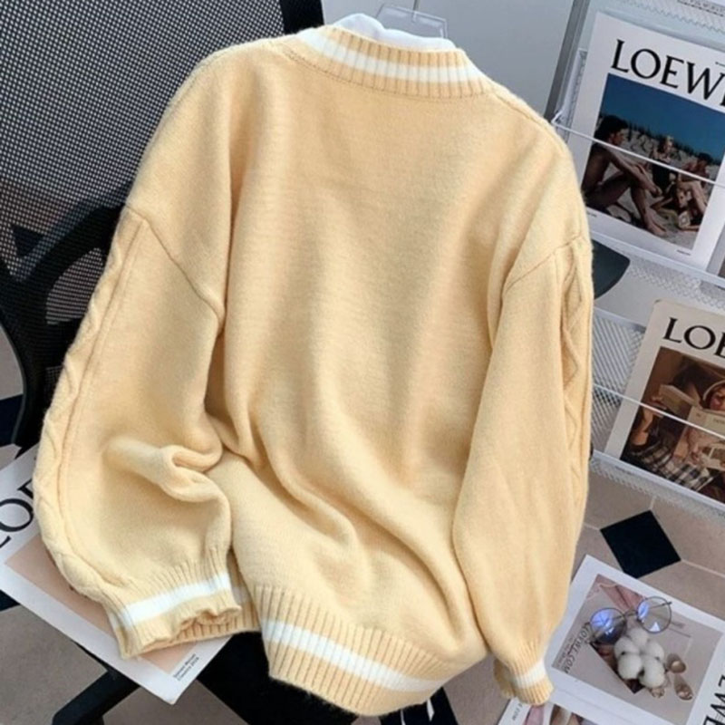Cardigan lavorato a maglia con - Japanese Snacks recensione e prezzo